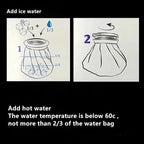 Reusable Ice Packs for Sore Muscles, Pain Relief Cold Hot Pack uses