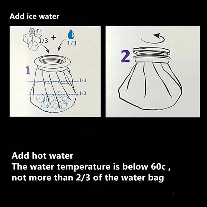 Reusable Ice Packs for Sore Muscles, Pain Relief Cold Hot Pack uses