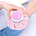 Reusable Ice Packs for Sore Muscles, Pain Relief Cold Hot Pack uses Pink