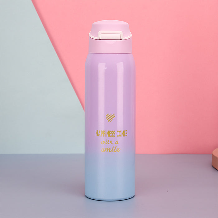 Portable water cup designed as a vacuum insulated water bottle, Homesouq Qatar