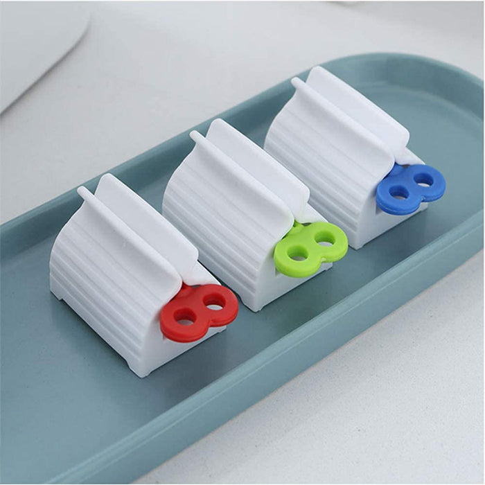 Rolling Tube Toothpaste Squeezer Facial Cleanser Hand Cream Ointment Squeezer Toothpaste Seat Holder Stand 3