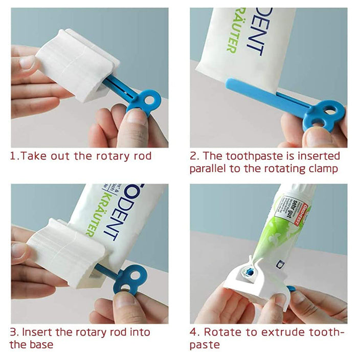 Rolling Tube Toothpaste Squeezer Facial Cleanser Hand Cream Ointment Squeezer Toothpaste Seat Holder Stand types