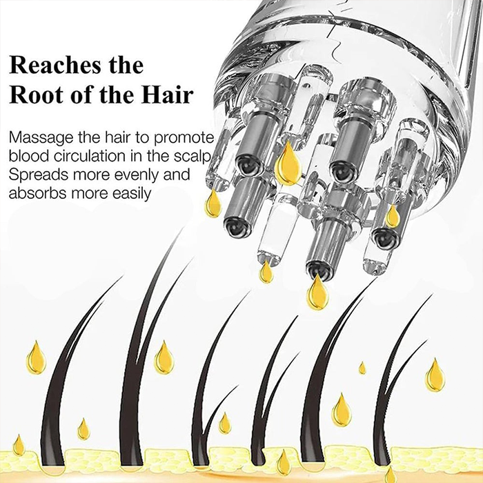 Scalp Applicator Comb, Hair Oil Applicator, Scalp Massager for Hair Growth portable