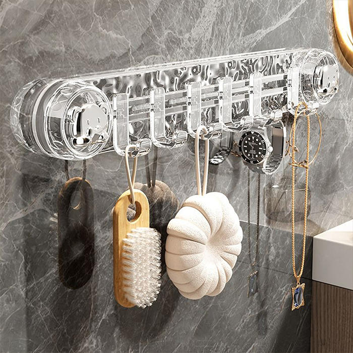 Self-Adhesive Wall Hanger – No-Drill Hook Rack for Home Office Organization
