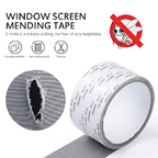 Self-adhesive Net Door Fix Patch Anti-Insect Holes Mesh Repair Tape strong quality