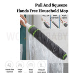 Self Wringing Twist Floor Cleaning Mop, Retractable Self Squeezing Household Mop Stick easy to squeeze