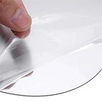 Peel and stick adhesive mirror backing close-up for easy wall installation in Qatar