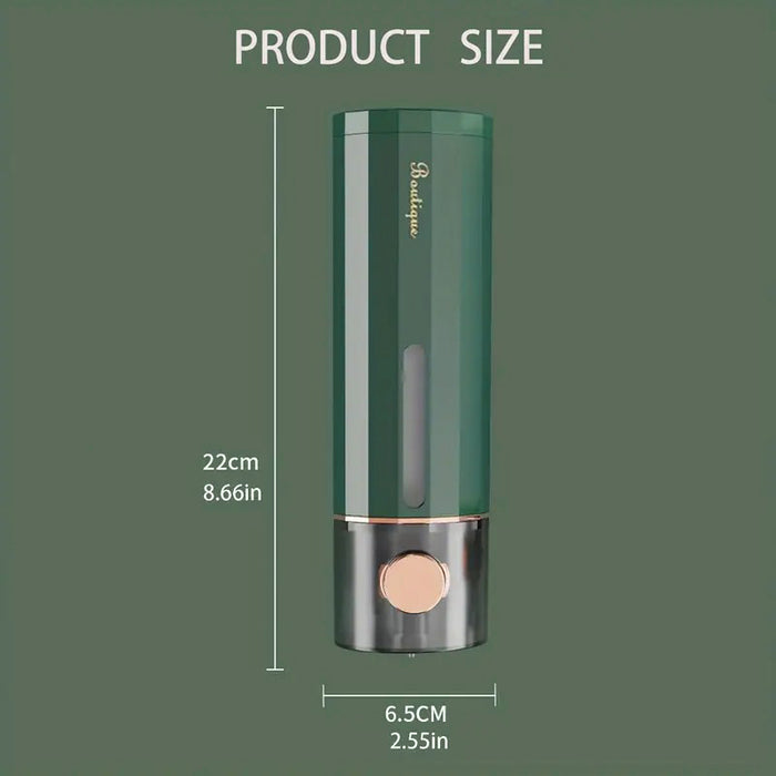 Shampoo Dispenser, Wall Mounted, Large Capacity Soap Dispenser, Dishwashing Dispenser dimension