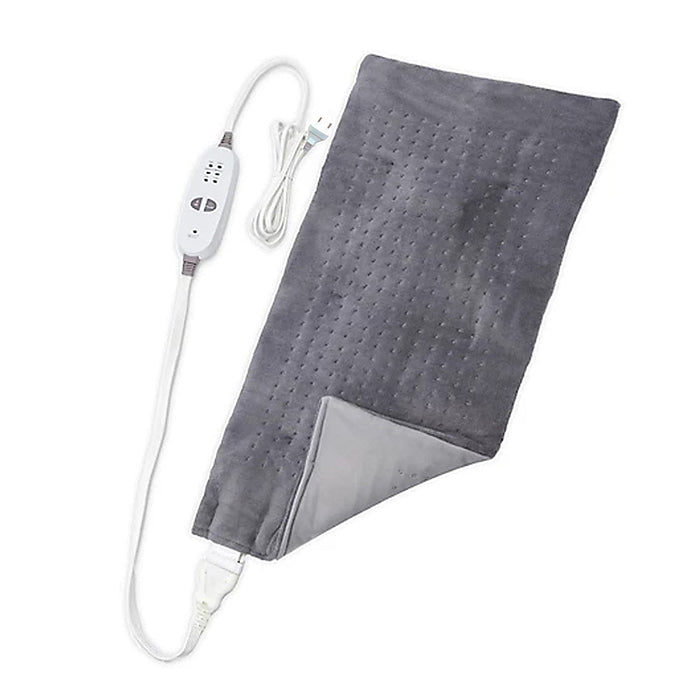 Sharper Image Calming Heat Massaging Weighted Heating Pad with Vibrations charging