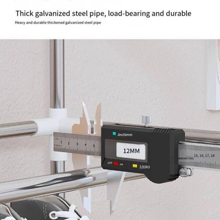 Shoe Rack, Multi-Layer Shoe Organizer Shelf Stand waterproof and dustproof steel pipe
