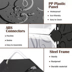 Shoe Rack Organizer/Multi-Purpose Shelf Storage Cabinet Stand Expandable steel frame