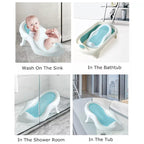 Silicone Bather Bath Support - Anti-Slip Base with Locking Stand Durable