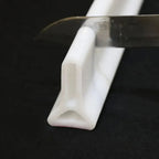 Silicone Shower Water Sealing Strip for Bathroom Kitchen Basin Water Separator flexible