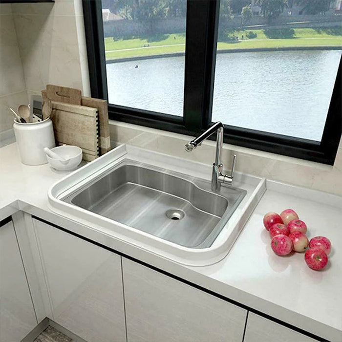 Silicone Shower Water Sealing Strip for Bathroom Kitchen Basin