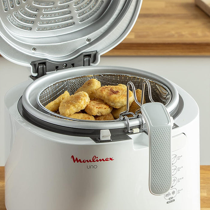 Modern deep fryer kitchen appliance offering fast frying performance, sold by Homesouq Qatar