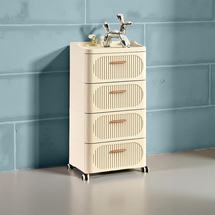 Sleek storage cabinet ideal for home or office use, modern portable cabinet from Homesouq Qatar