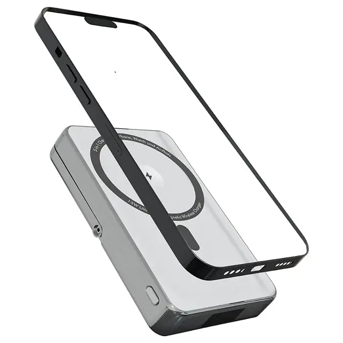 Green Lion MagSafe power bank wirelessly charging iPhone 15W ultra slim magnetic charger Qatar – Homesouq Qatar 