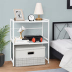 Modern microwave oven rack serving as a strong microwave oven shelf and stand, ideal for kitchens, Homesouq Qatar