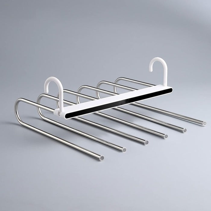 Space Saving Wardrobe Hanger, Clothes Hangers Folding Pant Hanger space saving