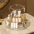 large capacity cosmetic stand organizer holding skincare and makeup products Homesouq Qatar