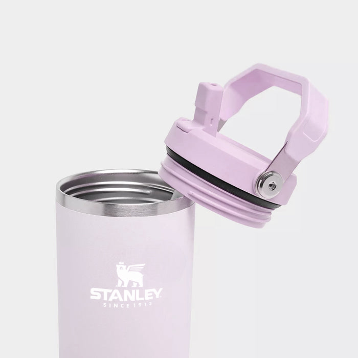 Stanley IceFlow Flip Straw Tumbler with Handle 30 oz | Twist On Lid and Flip Up Straw Stainless Steel