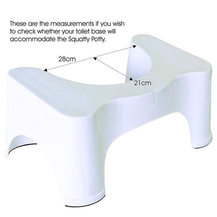 Stool for Western Toilet - Comfortable Non-Slip Squatting Toilet Bathroom Seat Foot Rest Stool dimensions