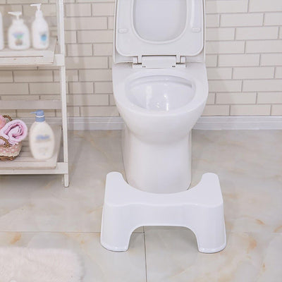 Stool for Western Toilet - Comfortable Non-Slip Squatting Toilet Bathroom Seat Foot Rest Stool very comfort