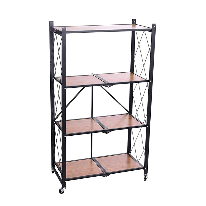 Modern storage rack featuring practical shelf rack structure – Homesouq Qatar