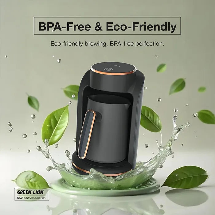 Greenlion BPA-free eco-friendly coffee maker machine with splash design Homesouq Qatar