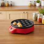 Saachi mini pancake and dumpling maker placed on kitchen counter in modern setup homesouq Qatar