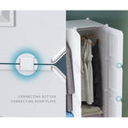 Modern closet organizer built for organized wardrobe closet spaces from Homesouq Qatar