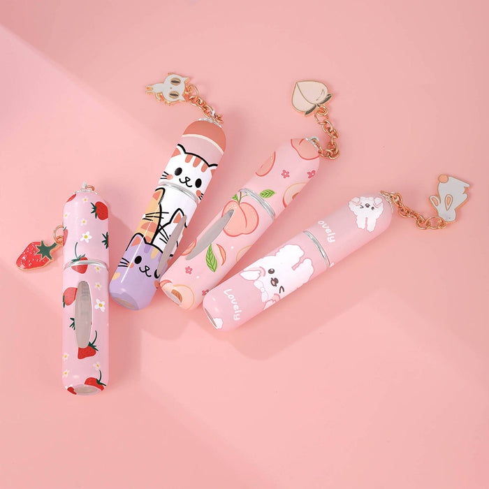 Compact perfume bottle mini perfume with sleek glass design, Perfume Qatar fragrance qatar Homesouq Qatar