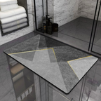 Super Absorbent Bath Mat - Ultra Soft Bathroom Floor Mat with Non-Slip Backing Washable
