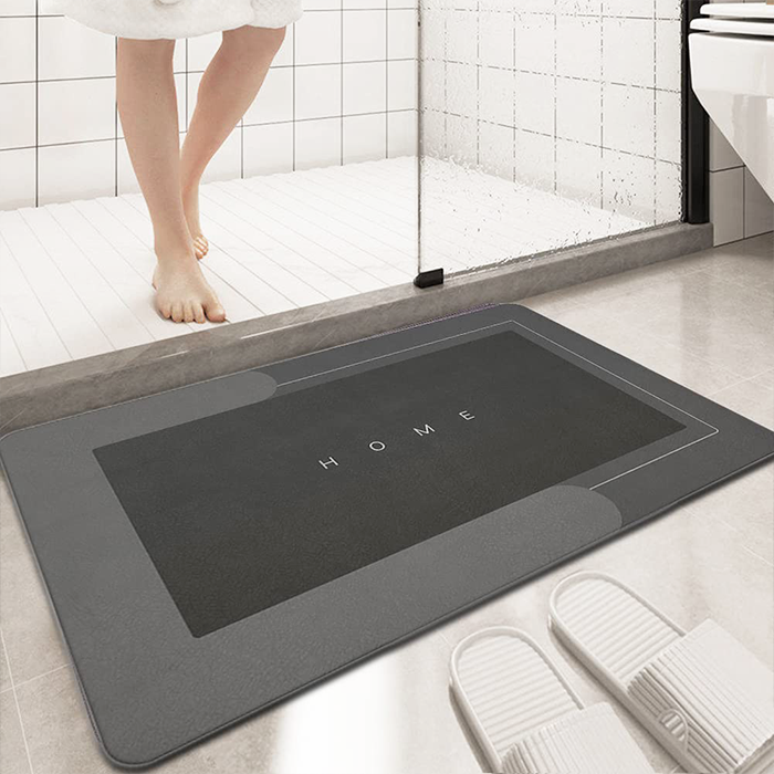 Super Absorbent Bath Mat - Ultra Soft Bathroom Floor Mat with Non-Slip Backing very soft
