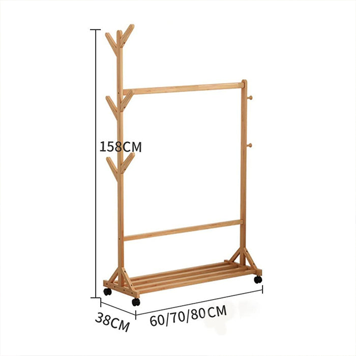 Tall clothes rack for efficient storage, stable garment hanger stand and clothes hanger stand by Homesouq Qatar