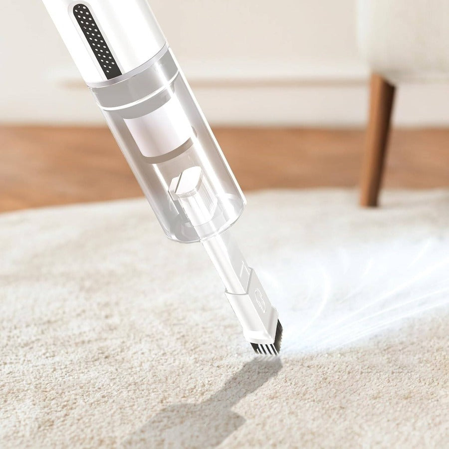The Green Lion Cordless Vacuum Cleaner packs 90W power, a 2000mAh battery, 2 suction modes durable