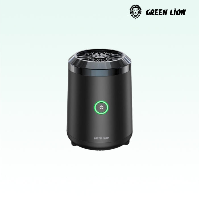 The Green Lion Mini Bakhour 2 Incense Burner is portable with a 2000mAh battery for 10–15 uses