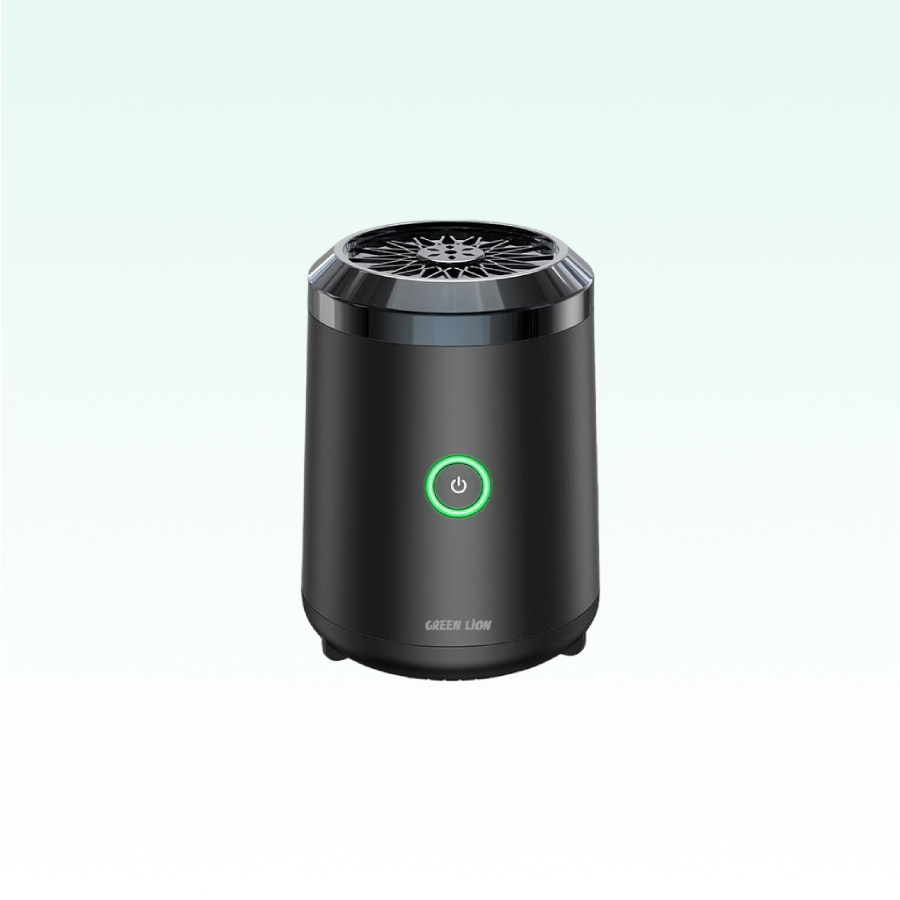 The Green Lion Mini Bakhour 2 Incense Burner is portable with a 2000mAh battery for 10–15 uses