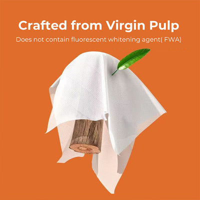 Thick & Skin-Friendly Tissue Paper - Four Layer Design Tissue Pack, 4 Pcs Pack fresh