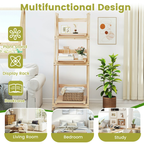 Multifunctional indoor plant stand used as display rack and bookcase in living room bedroom and study Qatar