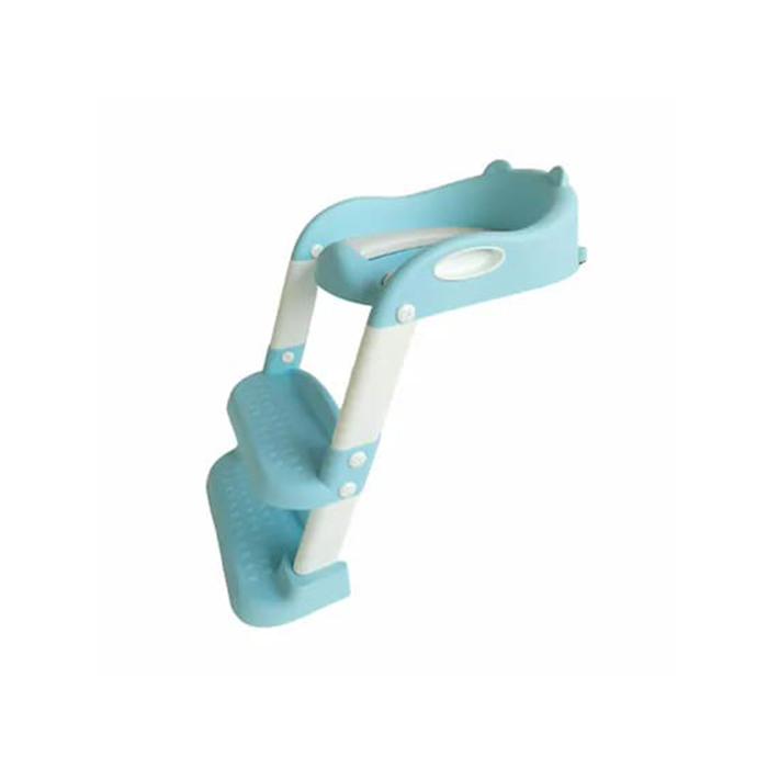 Toilet Potty Trainer Seat with Step and Ladder, Comfortable Seat, Anti‐Slip Ladder Pads