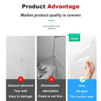 Transparent Kitchen Oil Proof Self Adhesive Wallpaper, Clear Glossy Film Covering good quality