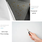 Transparent Kitchen Oil Proof Self Adhesive Wallpaper, Clear Glossy Film Covering waterproof