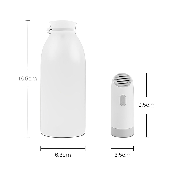Travel Bidet, Wide Applications Simple Operation Portable Bidet Spray for Toilet for Personal Hygiene Cleaning dimensions
