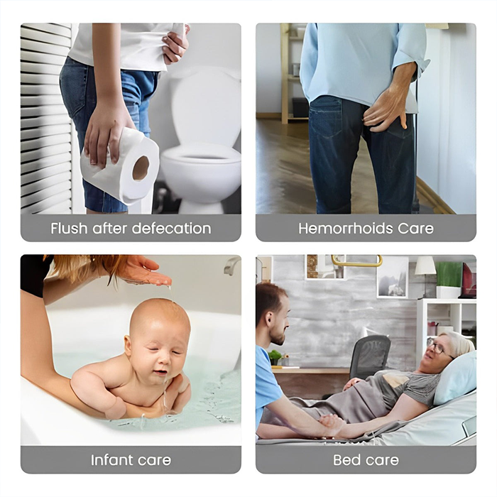 Travel Bidet, Wide Applications Simple Operation Portable Bidet Spray for Toilet for Personal Hygiene Cleaning for every use