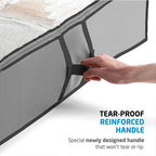 Underbed Storage Organizer Bags For Blankets, Comforter, Clothing, Shoes tear proof