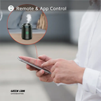 Green Lion Mini Bakhour Pro With Quran Speaker - Black