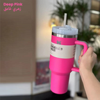 Vacuum Insulated Tumbler with Lid and Straw for Water