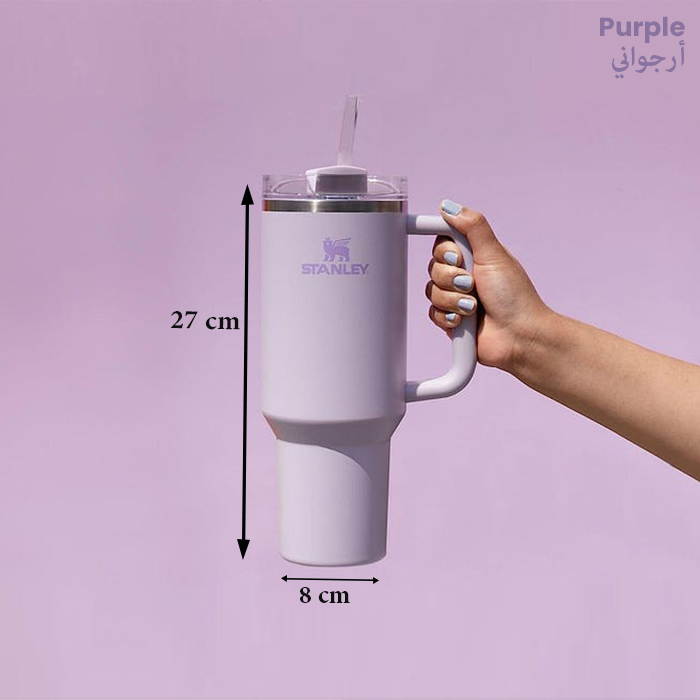 Stainless steel tumbler water tumbler vacuum tumbler with insulated body and spill-resistant lid Qatar