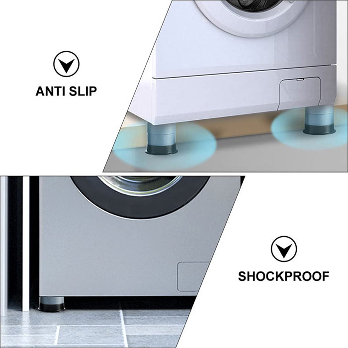 Vibration Isolation Damper Shock Pad Adjustable Feet for Washing Machine anti slip